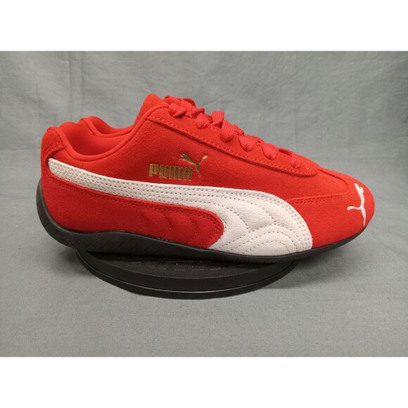 Puma Girls Speedcat PS Lace Up Sneakers Red White Size 1c NEW NO BOX! - Picture 4 of 11
